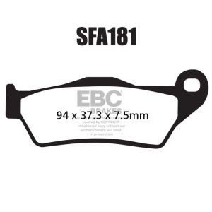 EBC SFA181 Scooter Fren Balatası