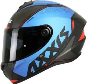 AXXIS Draken S Kask Gear E7 Matt Blue