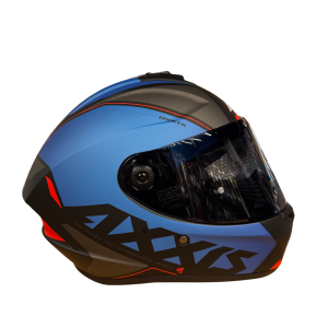 AXXIS Draken S Kask Gear E7 Matt Blue
