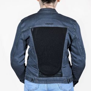 Rider Denim Duman Kadın Ceket