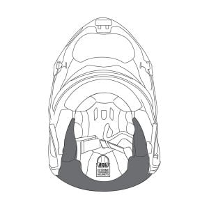 AGV Sport Modular Kask Yanak Pedi