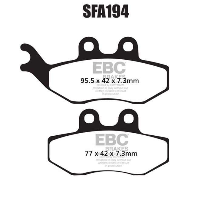 EBC SFA194 Scooter Fren Balatası