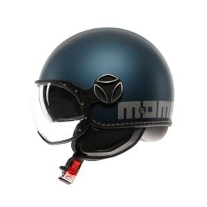 Momo Design FGTR Evo Kask Mono Mat Avio Gümüş