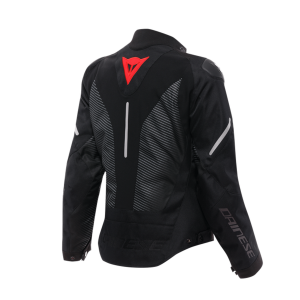 Dainese Super Sprint Black Red Lava D-Dry Kadın Mont