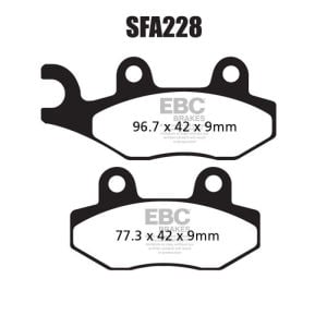 EBC SFA228 Scooter Fren Balatası