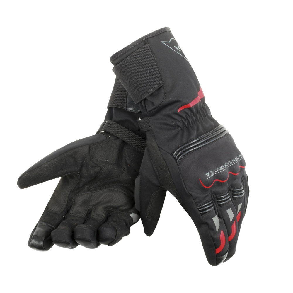 Dainese Tempest D-Dry Uzun Eldiven Kırmızı