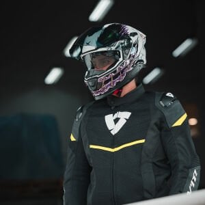 Nexx Y.100R Kask Night Rider Beyaz