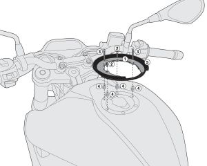 Givi BF31 Bmw Depoüstü Çanta Aparatı