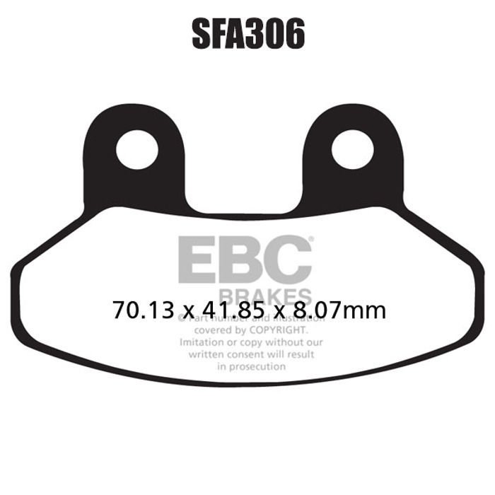 EBC SFA306 Scooter Fren Balatası