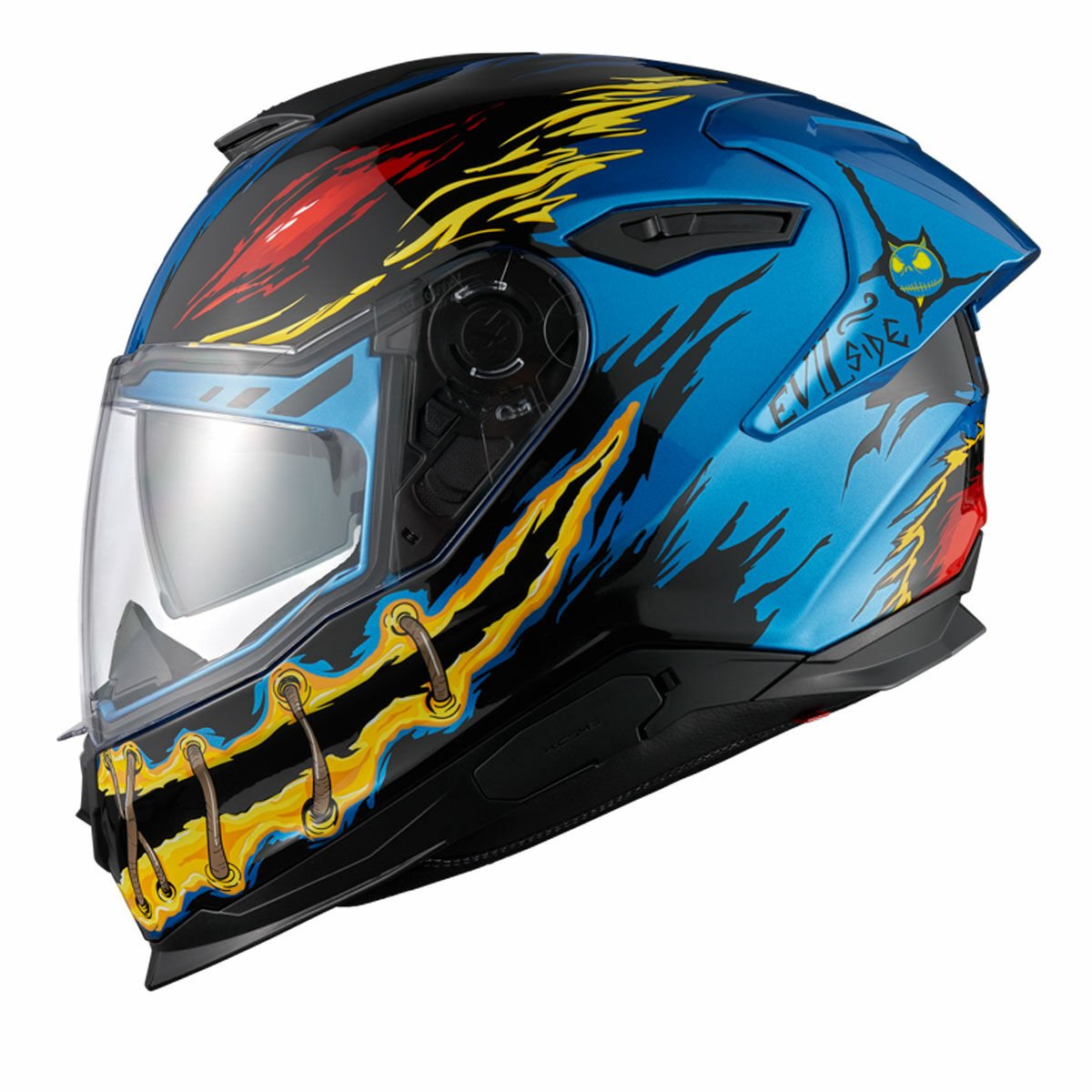 Nexx Y.100R Kask Night Rider Sky Mavi