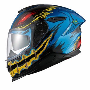 Nexx Y.100R Kask Night Rider Sky Mavi