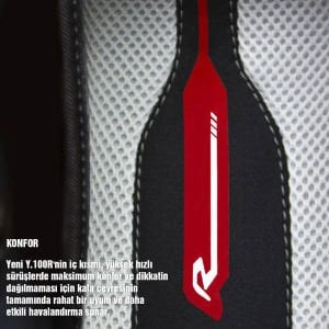 Nexx Y.100R Kask Night Rider Sky Mavi