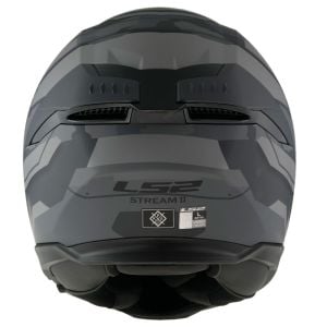 LS2 Stream 2 Shadow Mat Titanium-Gri Kask