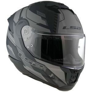 LS2 Stream 2 Shadow Mat Titanium-Gri Kask