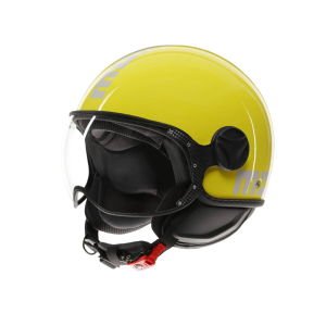 MomoDesign FGTR Kask Classic Candy Yellow White