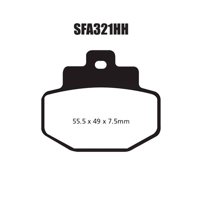 EBC SFA321HH Sintered Scooter Dısc Pad Set