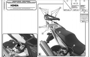 Givi 259FZ Honda CB 1300 / CB 1300S  Arka Çanta Demiri