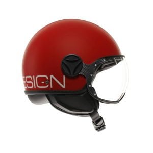 MomoDesign FGTR Kask Classic Candy Matt Red White