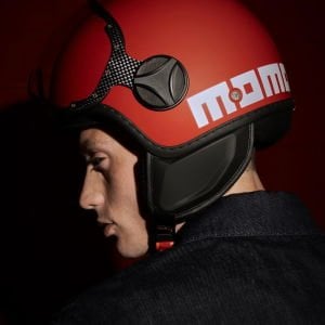 MomoDesign FGTR Kask Classic Candy Matt Red White