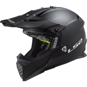 LS2 Fast Evo Kask Mat Siyah L