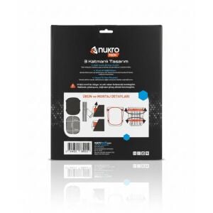 Nukrotech Cool Comfort 3D Jel Sele Minderi Pillion - Yolcu