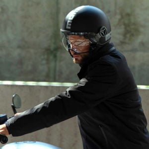 MomoDesign FGTR Evo Kask Matt Black Silver
