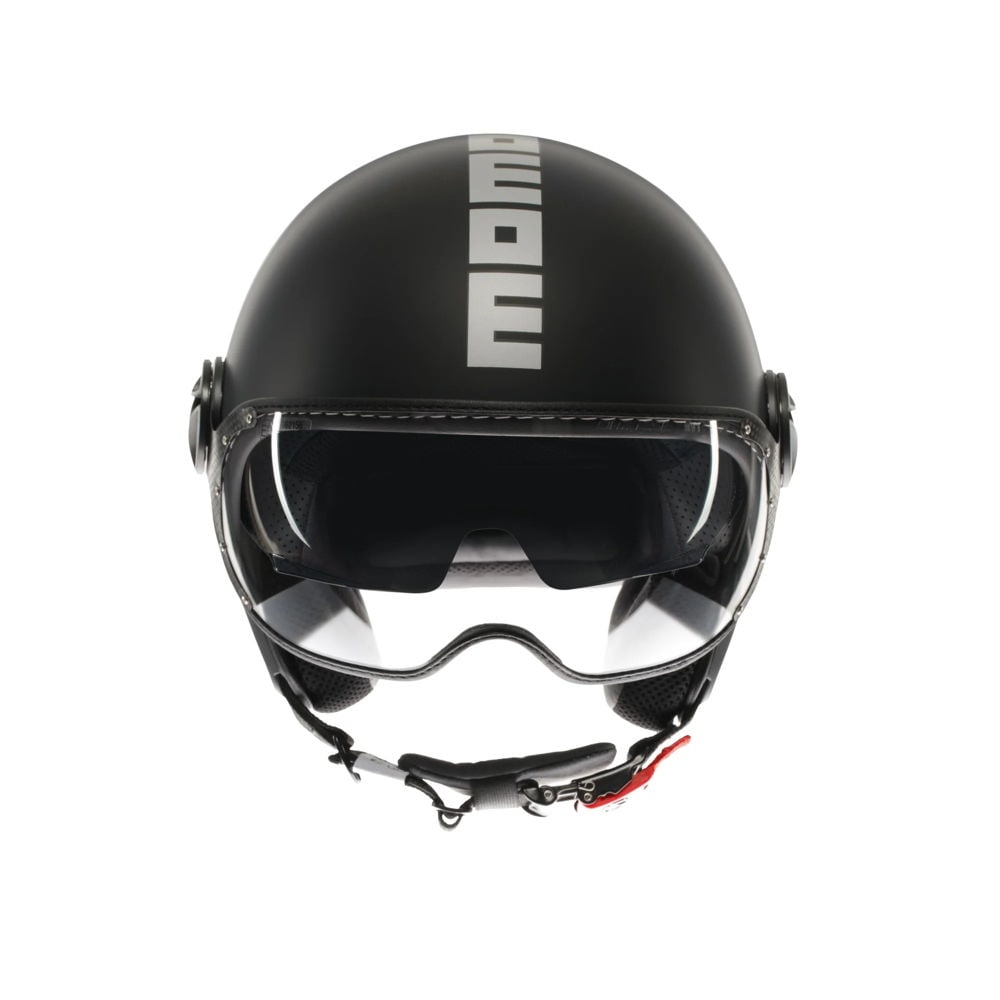 MomoDesign FGTR Evo Kask Matt Black Silver