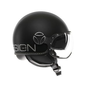 MomoDesign FGTR Evo Kask Matt Black Silver