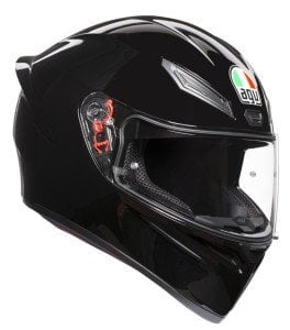 AGV K1 Kask Solid Black