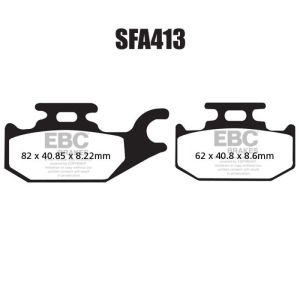 EBC SFA413 Scooter Fren Balatası