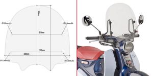 Givi 1168A Honda Super Cub C125 Ön Cam