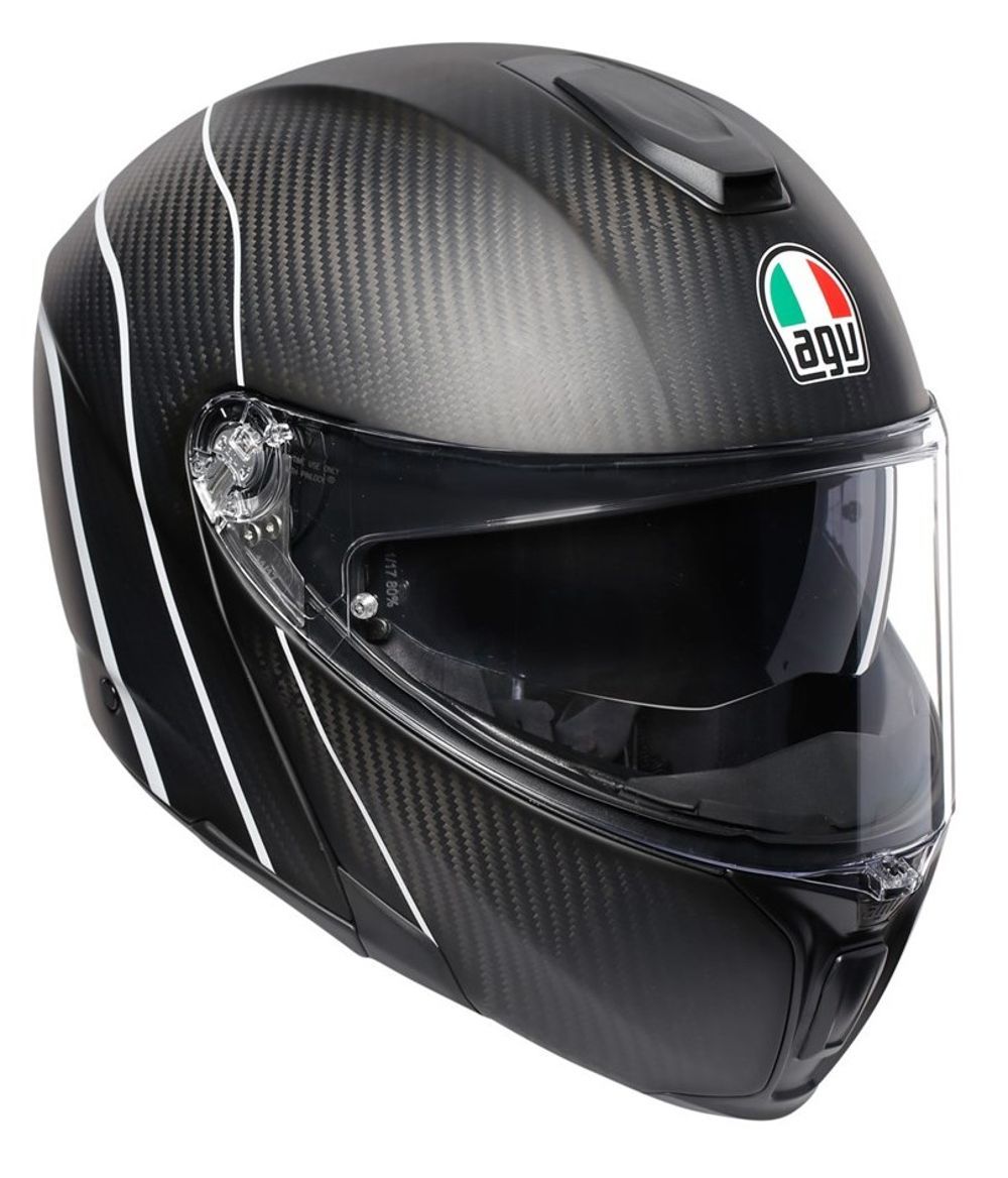 AGV Sport Modular Kask Refractive Silver