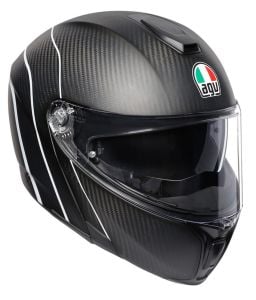 AGV Sport Modular Kask Refractive Silver