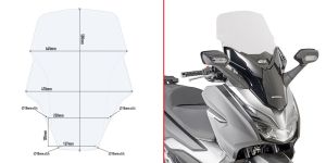 Givi D1166ST Honda Forza 125-250 Ön Cam