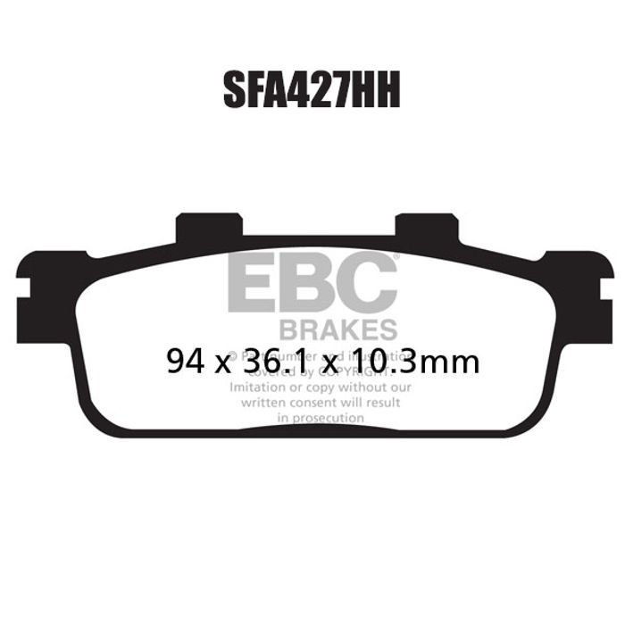 EBC SFA427HH Sintered Scooter Dısc Pad