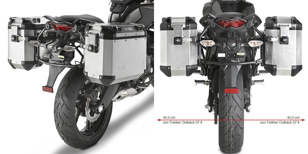 Givi PL4103Cam Kawasaki Versys 650 Yan Çanta Demiri