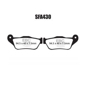 EBC SFA430 Sintered Scooter Dısc Pad Set Black E32