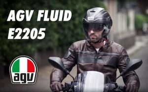 AGV Fluid Kask Mat Siyah