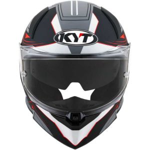 KYT R2R Kask LED Mat Siyah Gri
