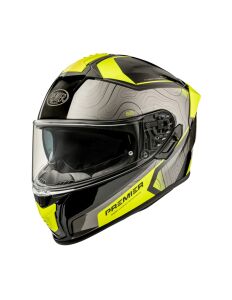 Premier Evoluzione Kask DK Y Gri Sarı