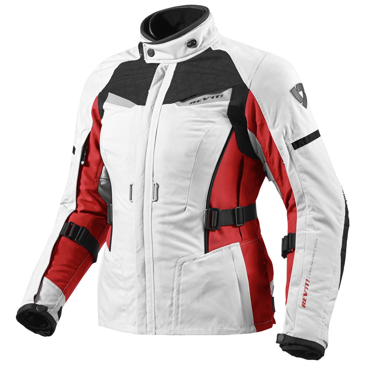 REVIT Sand Kadın Mont Gri Kırmızı