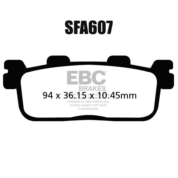 EBC SFA607 Scooter Fren Balatası