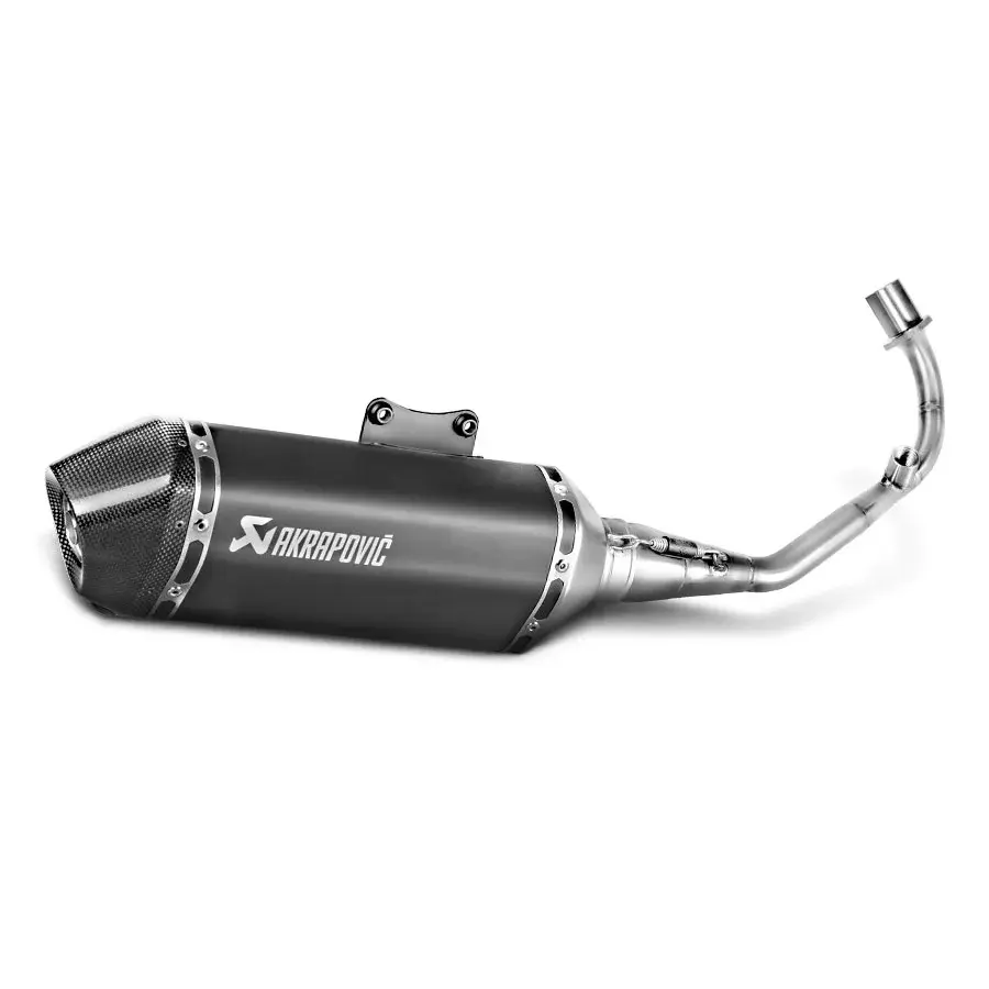 Akrapovic S-VE125R2-HZBL Egzoz Vespa Primavera - Sprint 125-150ie 3V (17-20) Racing Line (SS)