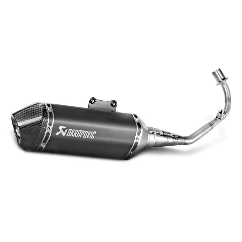 Akrapovic S-VE125R2-HZBL Egzoz Vespa Primavera - Sprint 125-150ie 3V (17-20) Racing Line (SS)