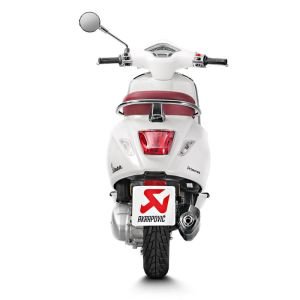 Akrapovic S-VE125R2-HZBL Egzoz Vespa Primavera - Sprint 125-150ie 3V (17-20) Racing Line (SS)