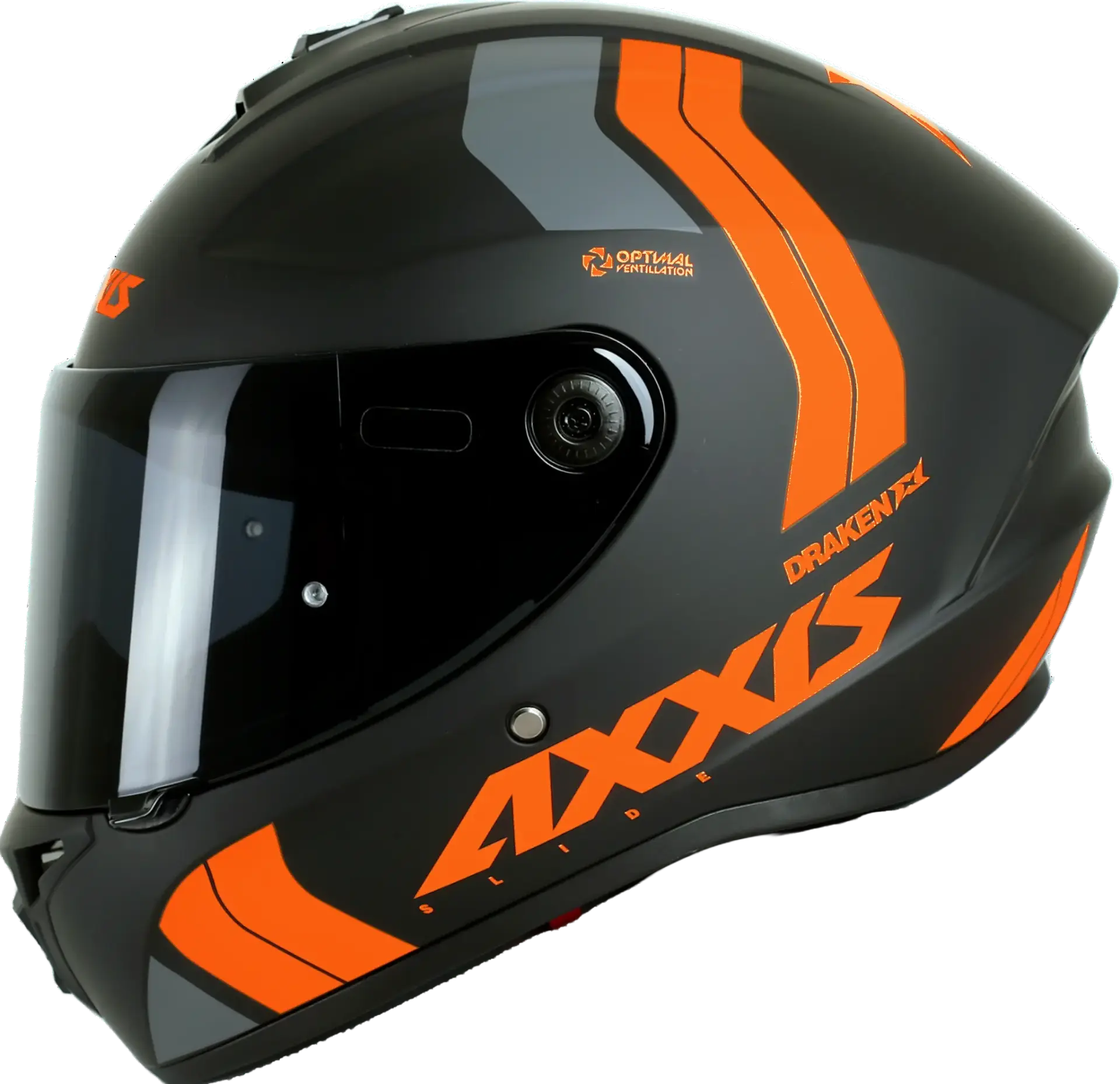 Axxis Draken S Kask Slide B4 Matt Orange