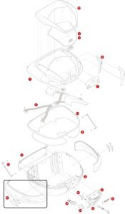 Givi Z564A900R Çanta Gri Çıta