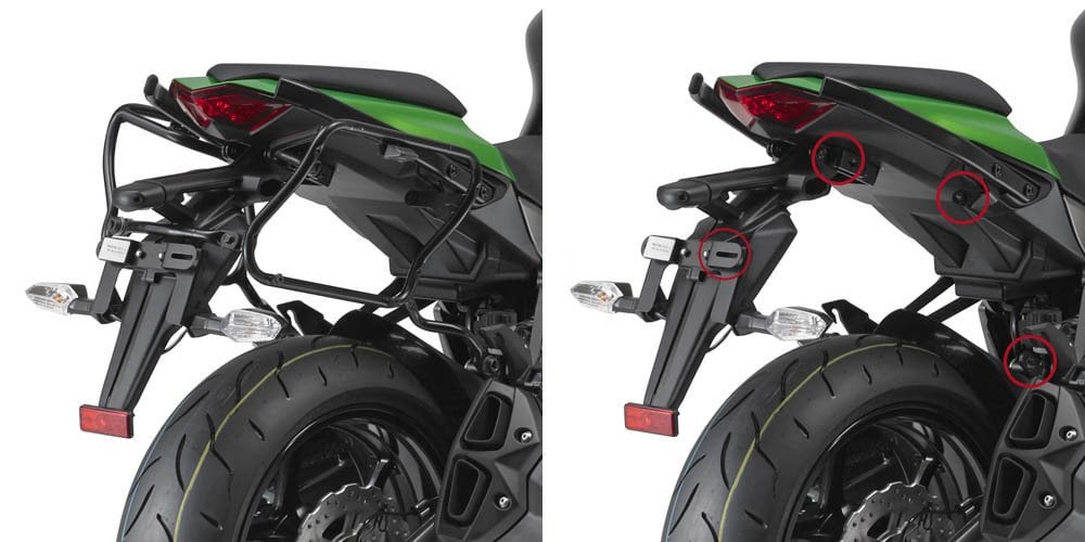 Givi PLXR4100 Kawasaki Z 1000 Sx  Yan Çanta Demiri