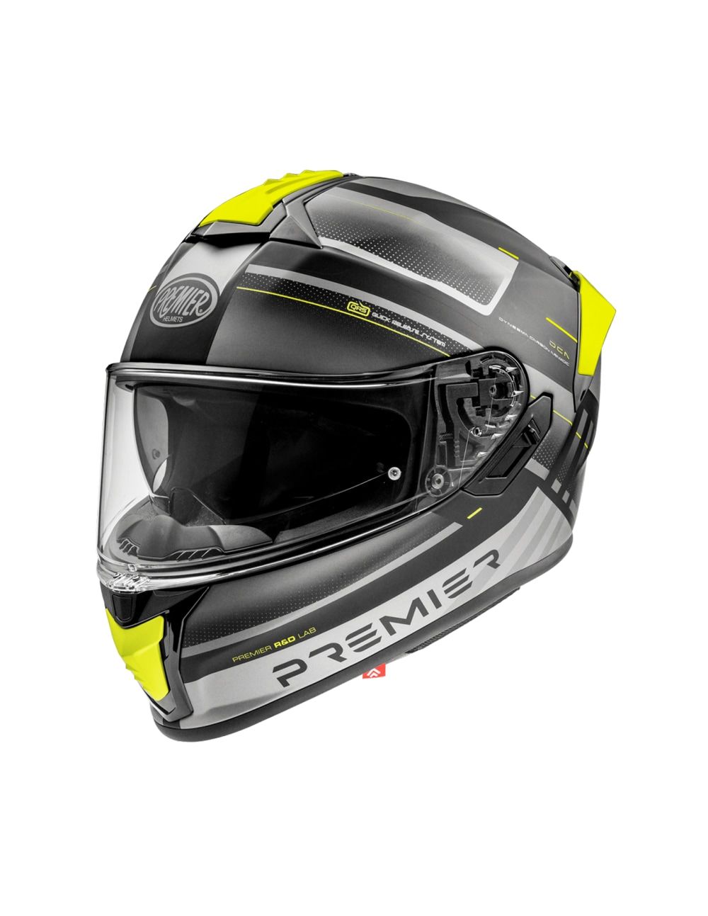 Premier Evoluzione Kask SP Y BM Gri Sarı