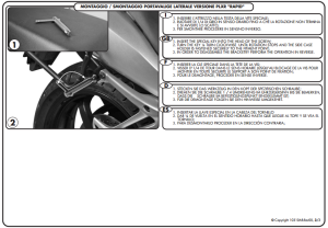 Givi PLXR450 Kawasaki Versys 650 (10-14) Yan Çanta Demiri